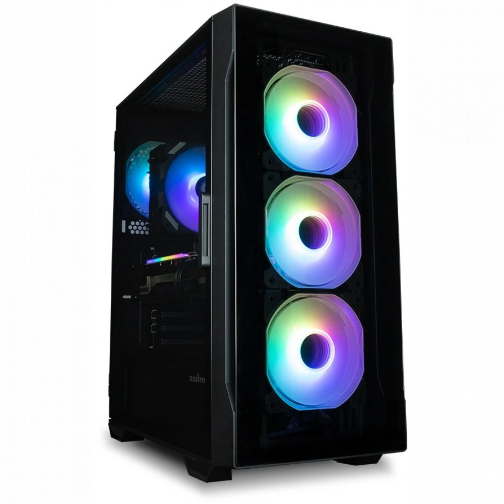 Корпус Zalman i3 Neo TG Black i3 Neo TG черный Mid-Tower — фото товара