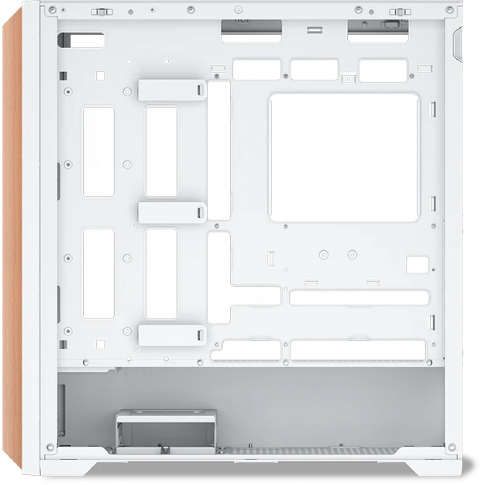 Корпус Sama Z60 White Z60-WHAWA4X1-GL Mid-Tower - миниатюра 4