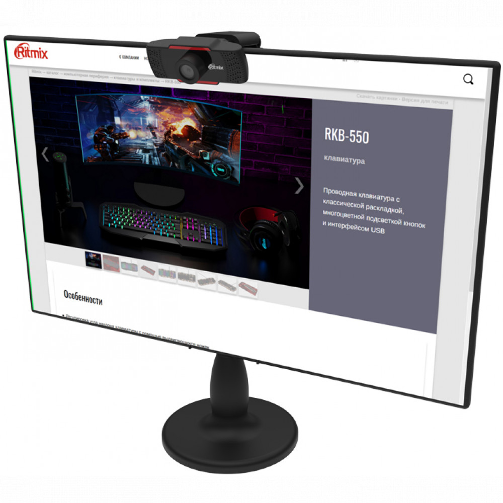Веб камеры Ritmix RVC-110 - миниатюра 5