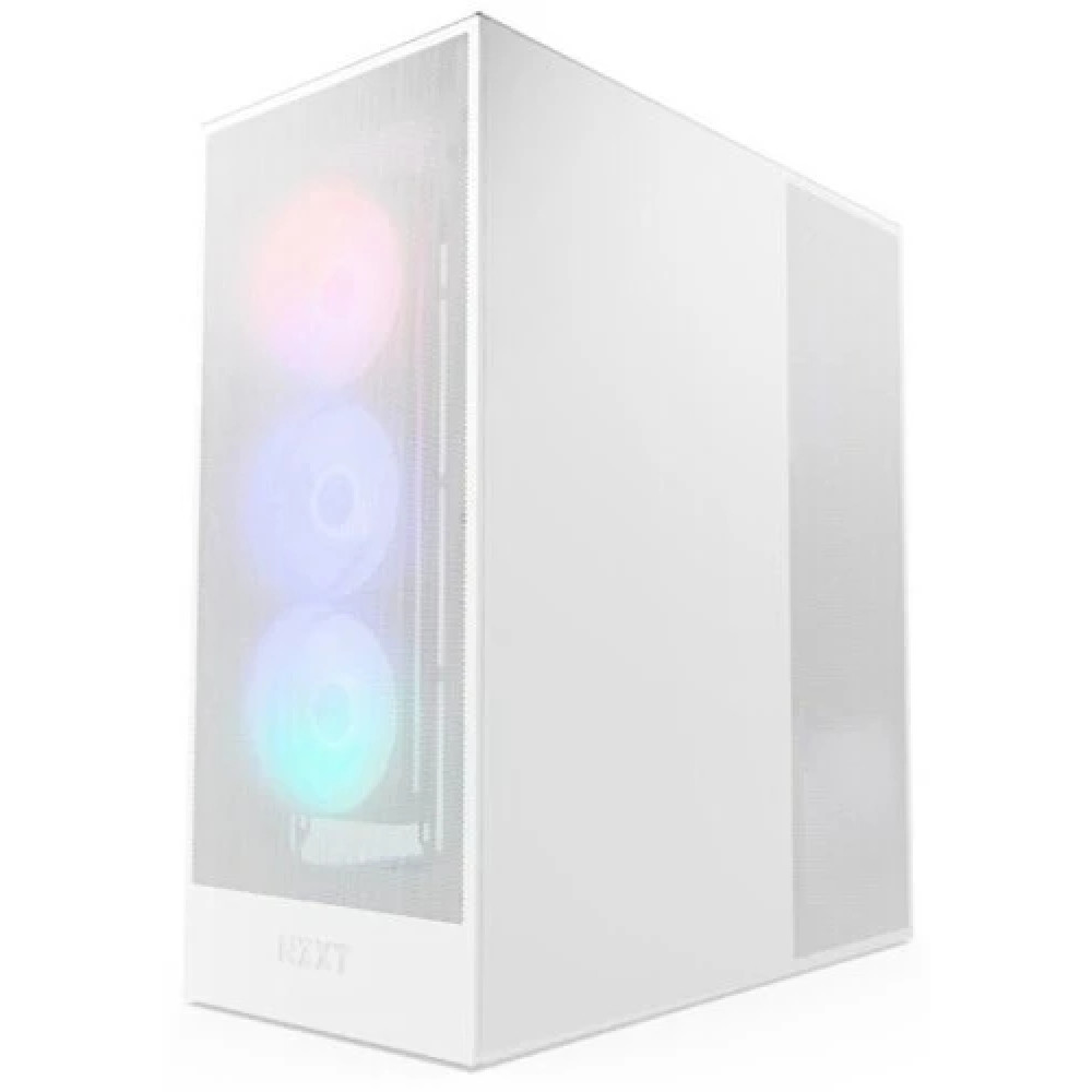 Корпус NZXT H7 Flow RGB Белый CM-H72FW-R1 Mid-Tower - миниатюра 3