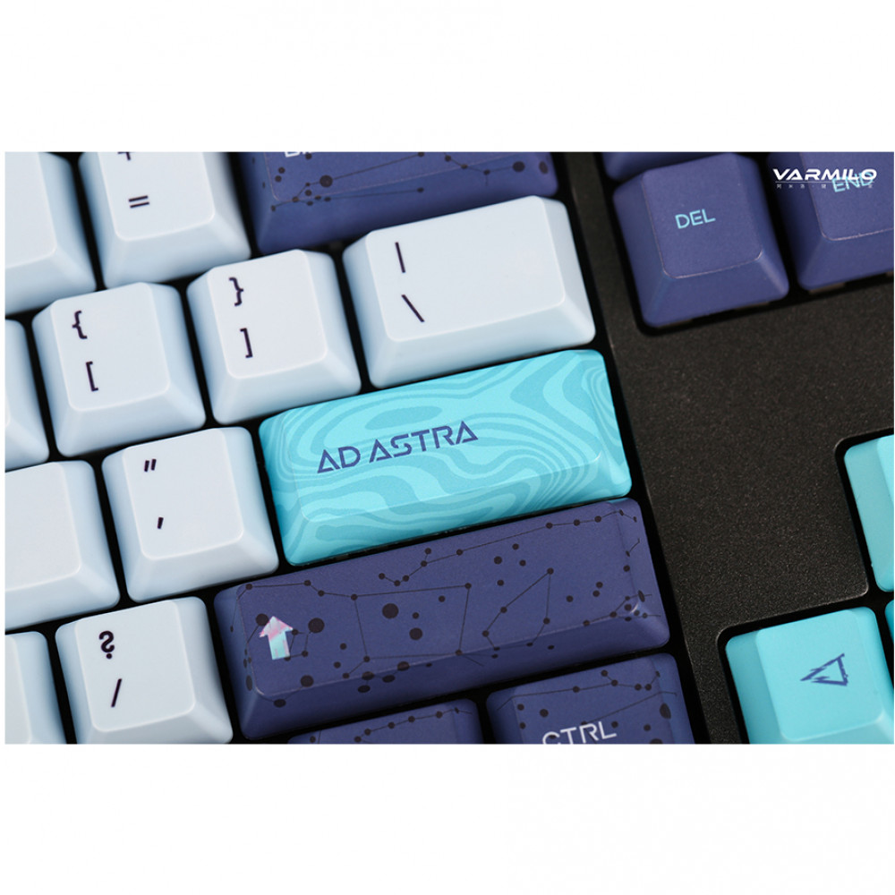Клавиатура Varmilo Aurora VEA108 Cherry MX Red A26A060D4A3A06A048 Проводная, USB - миниатюра 2
