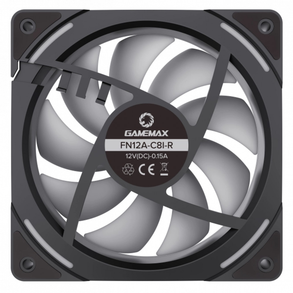 Система охлаждения GameMax WF-14025-XT ARGB Для системного блока - миниатюра 4