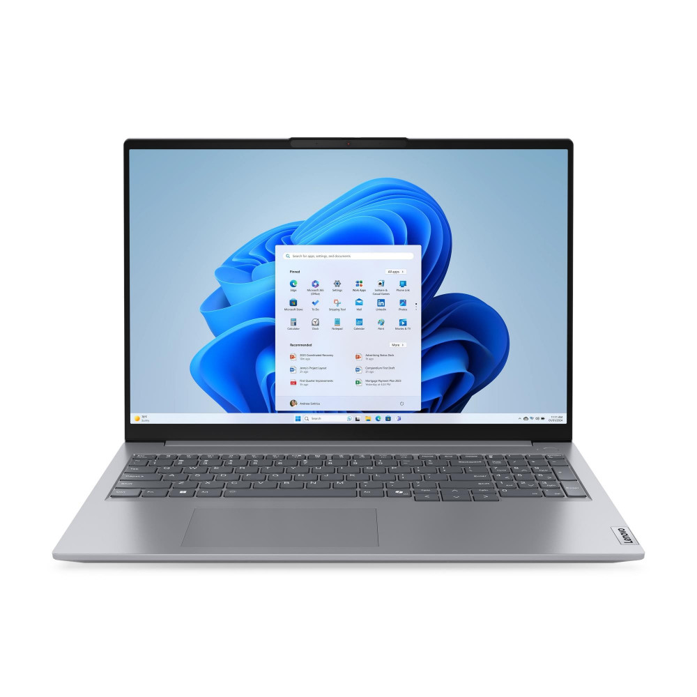 Ноутбук Lenovo ThinkBook 16 G7 ARP 21MW008FRU 16 ", WUXGA 1920x1200 (16:10), AMD, Ryzen 5, 16 Гб, 512 ГБ, AMD Radeon 660M — фото товара