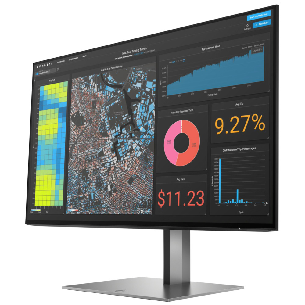 Монитор HP Z24f G3 3G828AA 23.8 ", IPS, Full HD 1920x1080 (16:9), 60 Гц - миниатюра 3