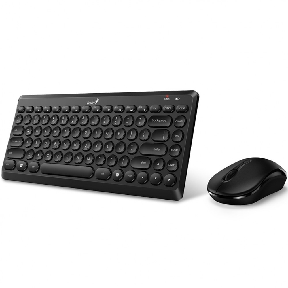 Клавиатура + мышь Genius Luxemate Q8000 Black - миниатюра 2