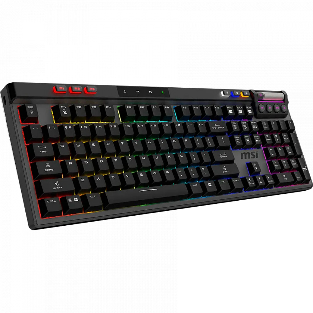 Клавиатура MSI STRIKE Pro W Silent S11-43RU210-CLA Беспроводная, Bluetooth - миниатюра 3