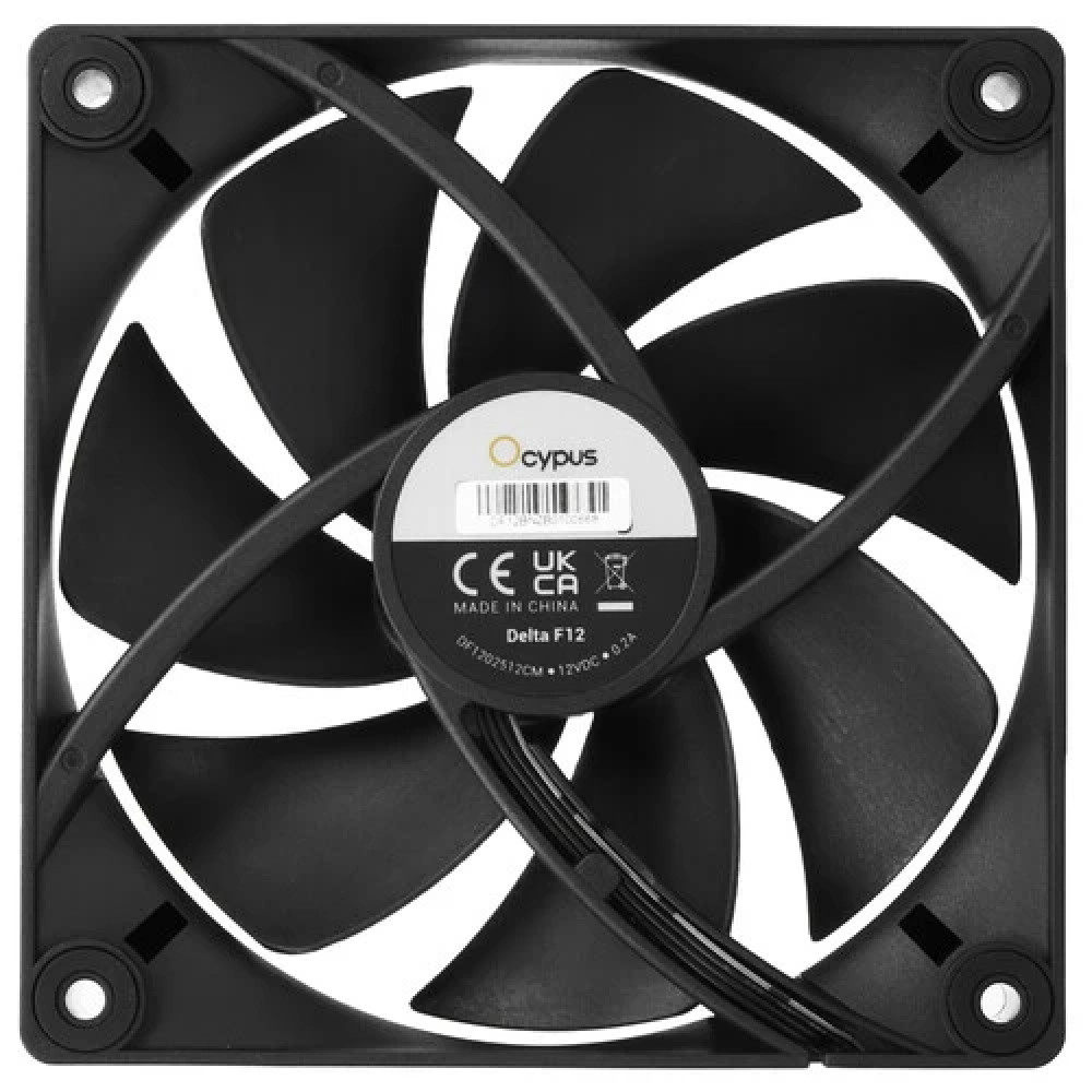 Система охлаждения Ocypus Delta F12 BK 3IN1 Delta-F12-BK3NM00X-GL Для системного блока - миниатюра 4