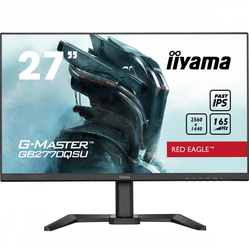 Монитор IIYAMA G-Master GB2770QSU-B5 27 ", IPS, Quad HD 2560x1440 (16:9), 165 Гц - миниатюра 2