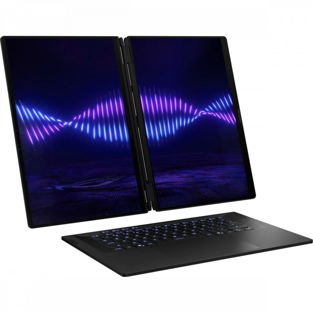 Ноутбук Asus ROG Zephyrus Duo 16 GX651AX-SR117W 90NR0NT2-M00520 16 ", WQXGA+ 2880x1800 (16:10), Intel, Core Ultra 9, 64 Гб, 1 ТБ, nVidia GeForce RTX 5090, Windows 11 Home - миниатюра 2