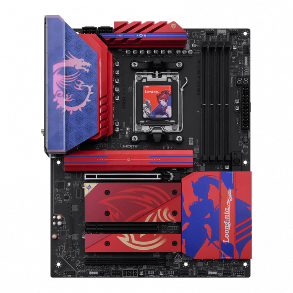 Материнская плата MSI B850 MLG EDITION ATX, AMD AM5 — фото товара
