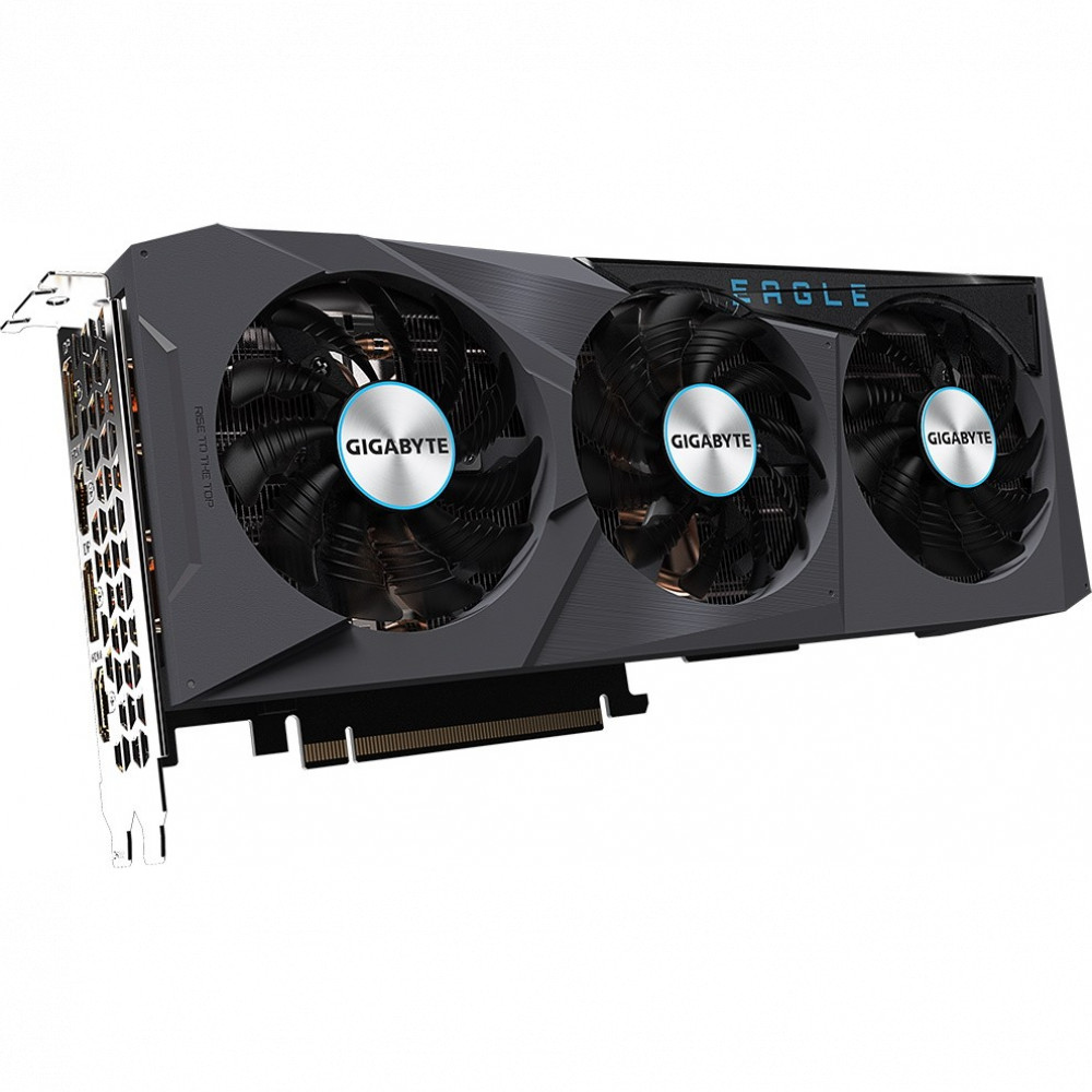 Видеокарта Gigabyte GeForce RTX3070Ti GV-N307TEAGLE OC-8GD R1.0 LHR 8 ГБ — фото товара
