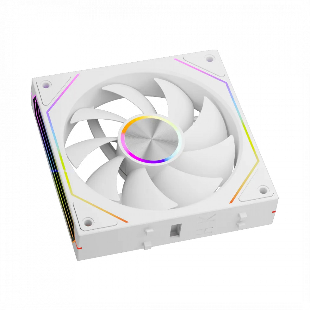 Система охлаждения PCcooler F3 X120 ARGB WH 3IN1 Для системного блока - миниатюра 3