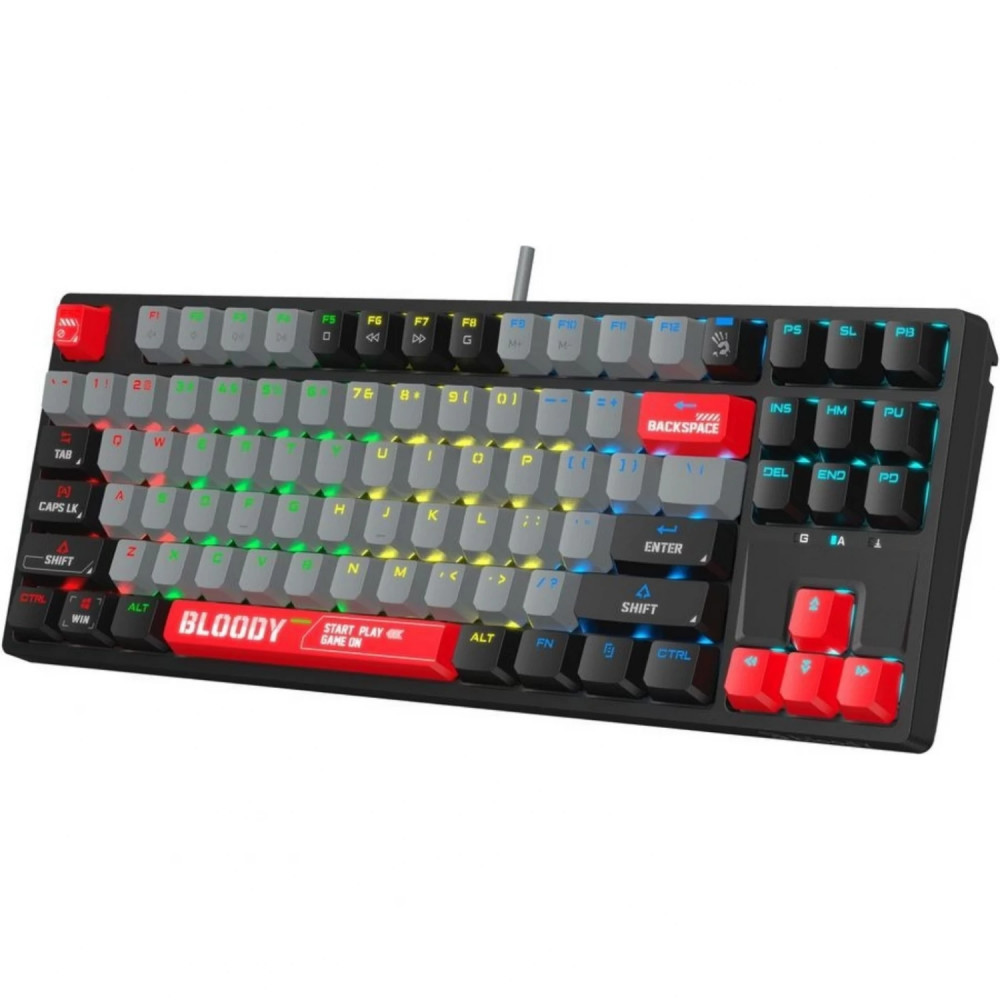 Клавиатура A4Tech Bloody S87 Energy Red S87 USB ENERGY RED Проводная, USB - миниатюра 2