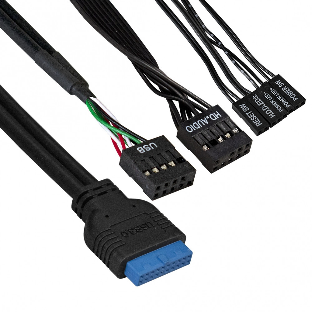 Корпус ExeGate BAA-105U2-01-AAA400 EX291146RUS Mini-Tower - миниатюра 3