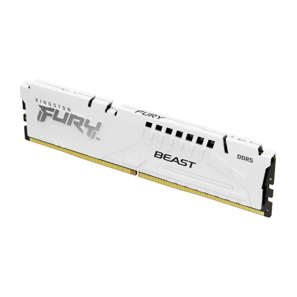 ОЗУ Kingston FURY Beast White XMP KF552C40BW-16 DIMM, DDR5, 16 Гб, 5200 МГц - миниатюра 2
