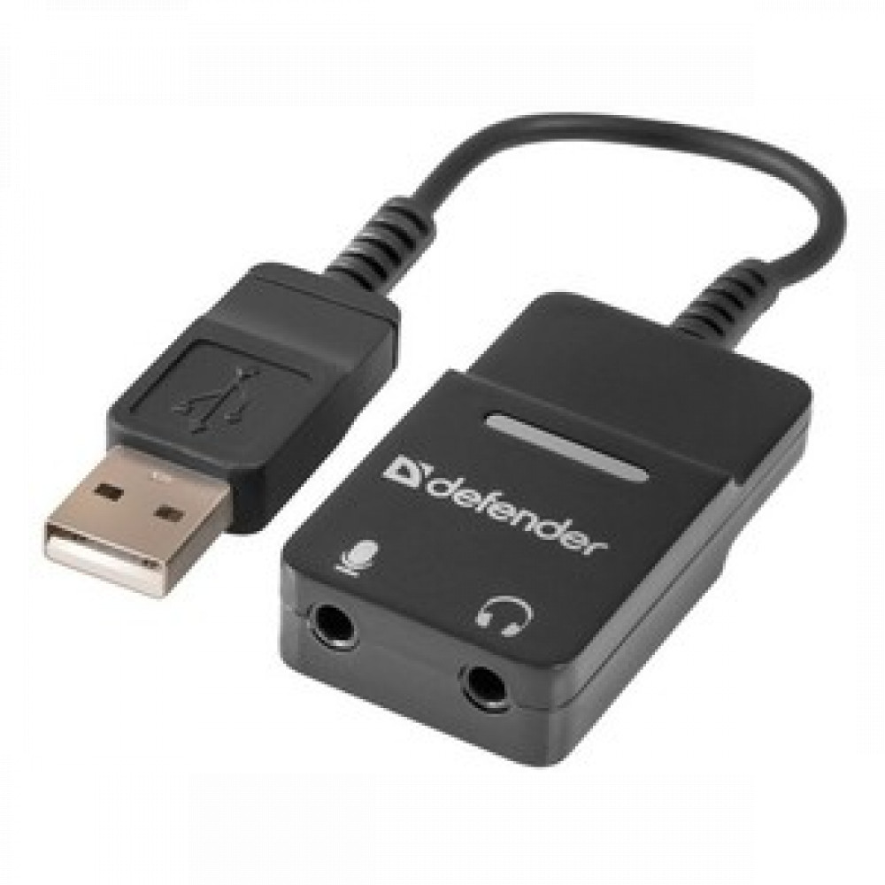 Звуковые карты Defender Audio USB USB 63002 — фото товара
