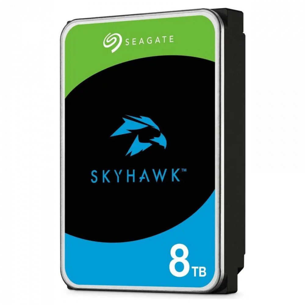 Жесткий диск Seagate Skyhawk ST8000VX010 HDD (классические), 8 ТБ, 3.5 дюйма, SATA - миниатюра 2