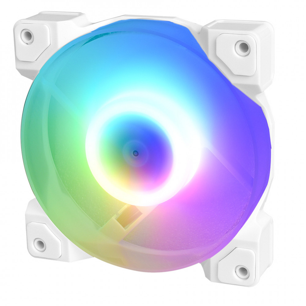 Система охлаждения ID-Cooling DF-12025-ARGB TRIO SNOW Для системного блока - миниатюра 2