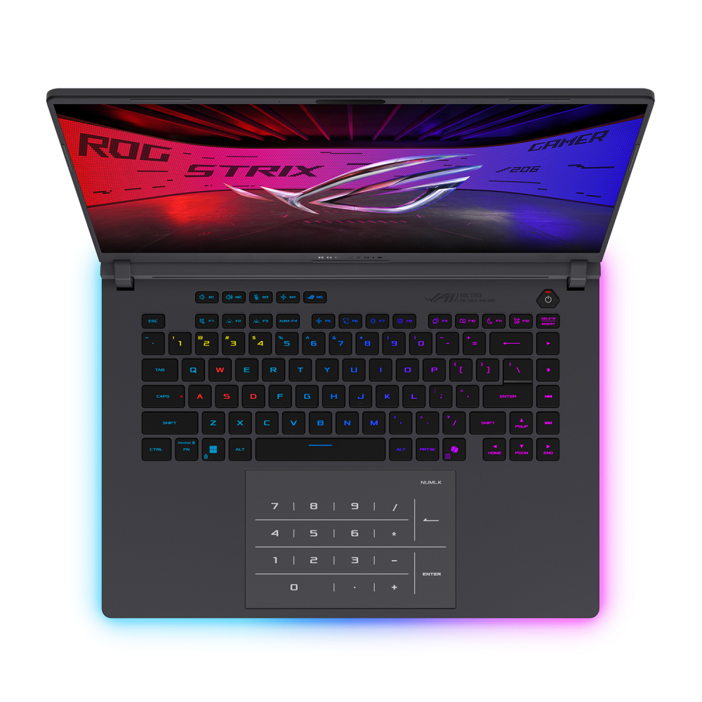 Ноутбук Asus Rog Strix G16 G615LR-S5162 90NR0LR1-M00670 16 ", WQXGA 2560x1600 (16:10), Intel, Core Ultra 7, 16 Гб, 1 ТБ, NVIDIA GeForce RTX5070Ti - миниатюра 3