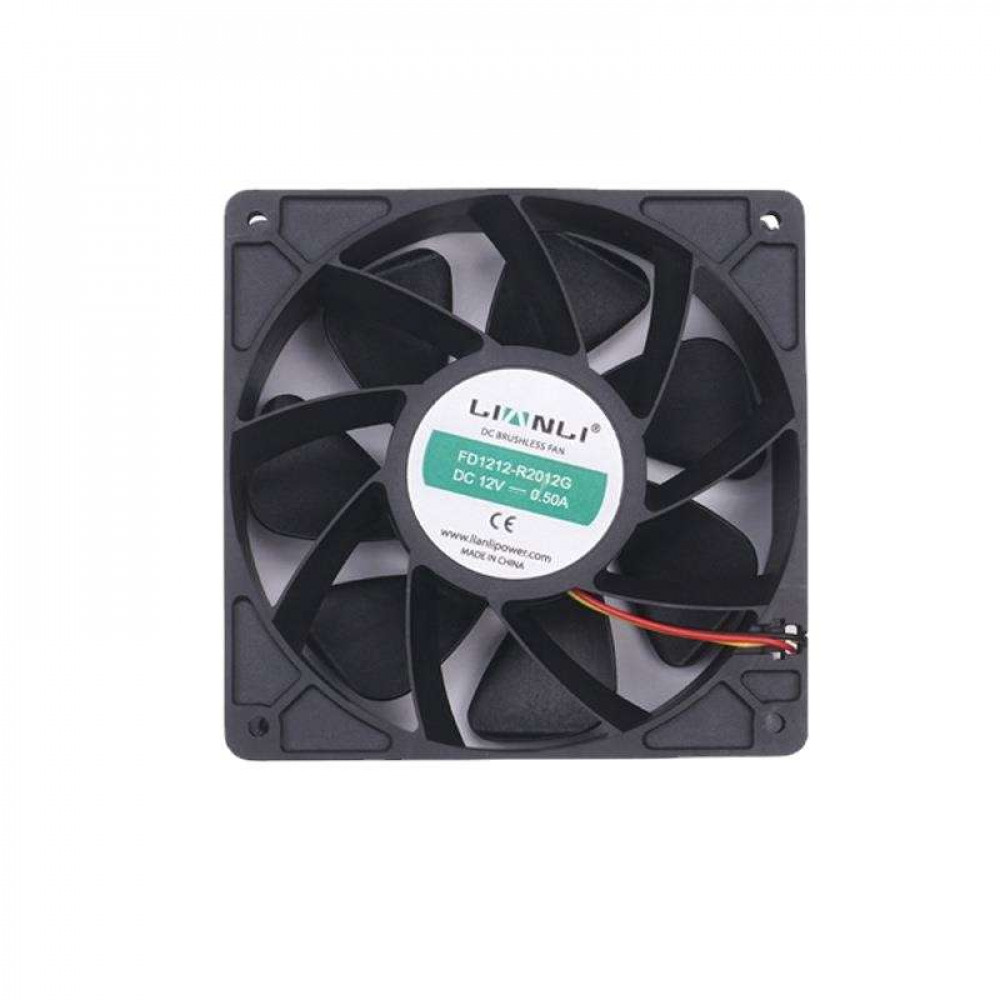 Система охлаждения LianLi FAN for Case LIANLI 12038 FD1212-R2012G, 12V, 1.2A, 120*120*38, 4500об/мин, 4 pin 0013057 - миниатюра 3