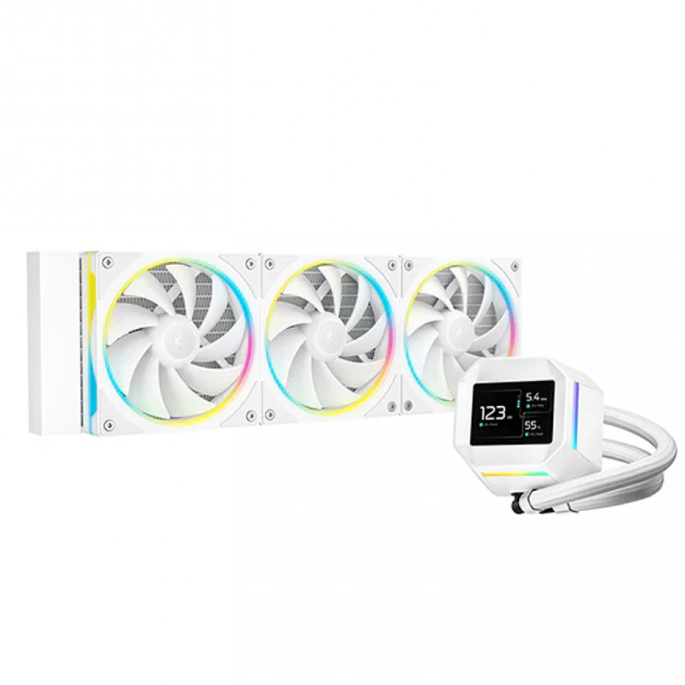 Система охлаждения Deepcool LM360 WH R-LM360-WHDMMC-1 Для процессора — фото товара