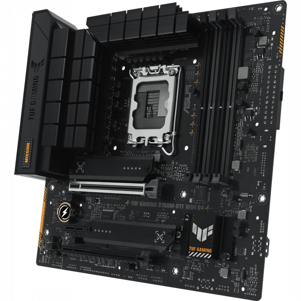 Материнская плата Asus TUF GAMING B760M-BTF WIFI D4 Micro-ATX, LGA 1700 - миниатюра 3