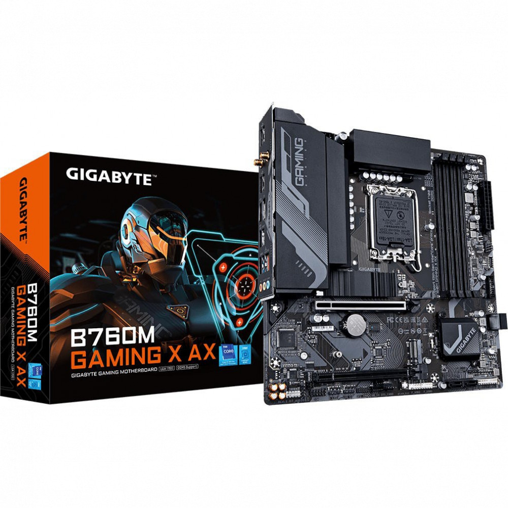 Материнская плата Gigabyte B760M GAMING X AX Micro-ATX, LGA 1700 - миниатюра 5