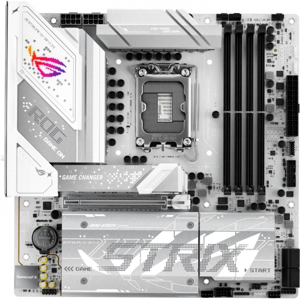 Материнская плата Asus ROG STRIX B860-G GAMING WIFI Micro-ATX, LGA 1851 — фото товара