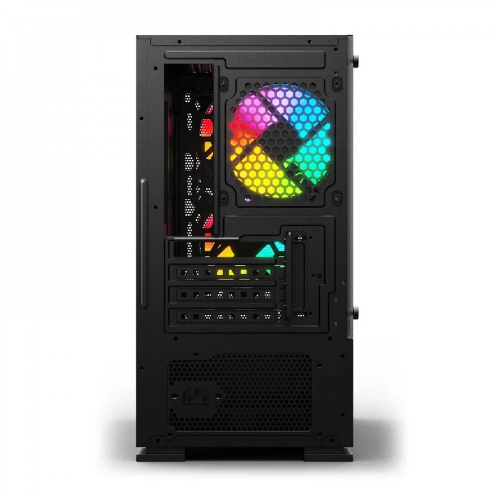 Корпус Wintek Shadow 701-B TG Black SHADOW 701-B TG Mini-Tower - миниатюра 5