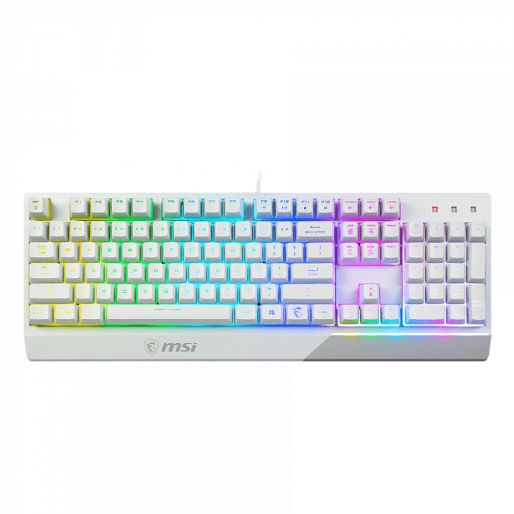 Клавиатура MSI Vigor GK30 WHITE RU Проводная, USB - миниатюра 2
