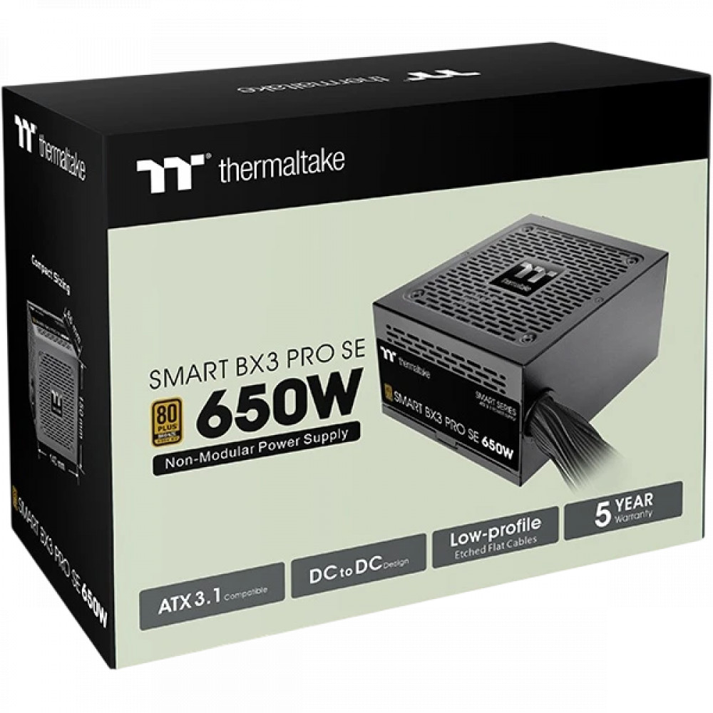 Блок питания Thermaltake Smart BX3 Pro SE PS-SPD-0650NNSABE-7 650 Вт - миниатюра 5