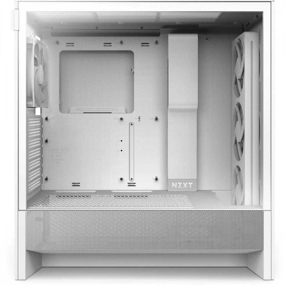 Корпус NZXT H5 Flow RGB White CC-H52FW-R1 Mid-Tower - миниатюра 6