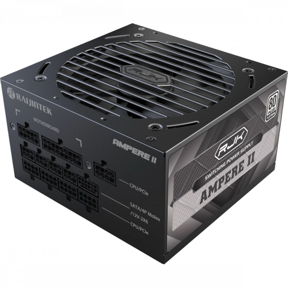 Блок питания Raijintek AMPERE II, 80+ Platinum, Full-modular, Black 0R30B00039 1200 Вт — фото товара