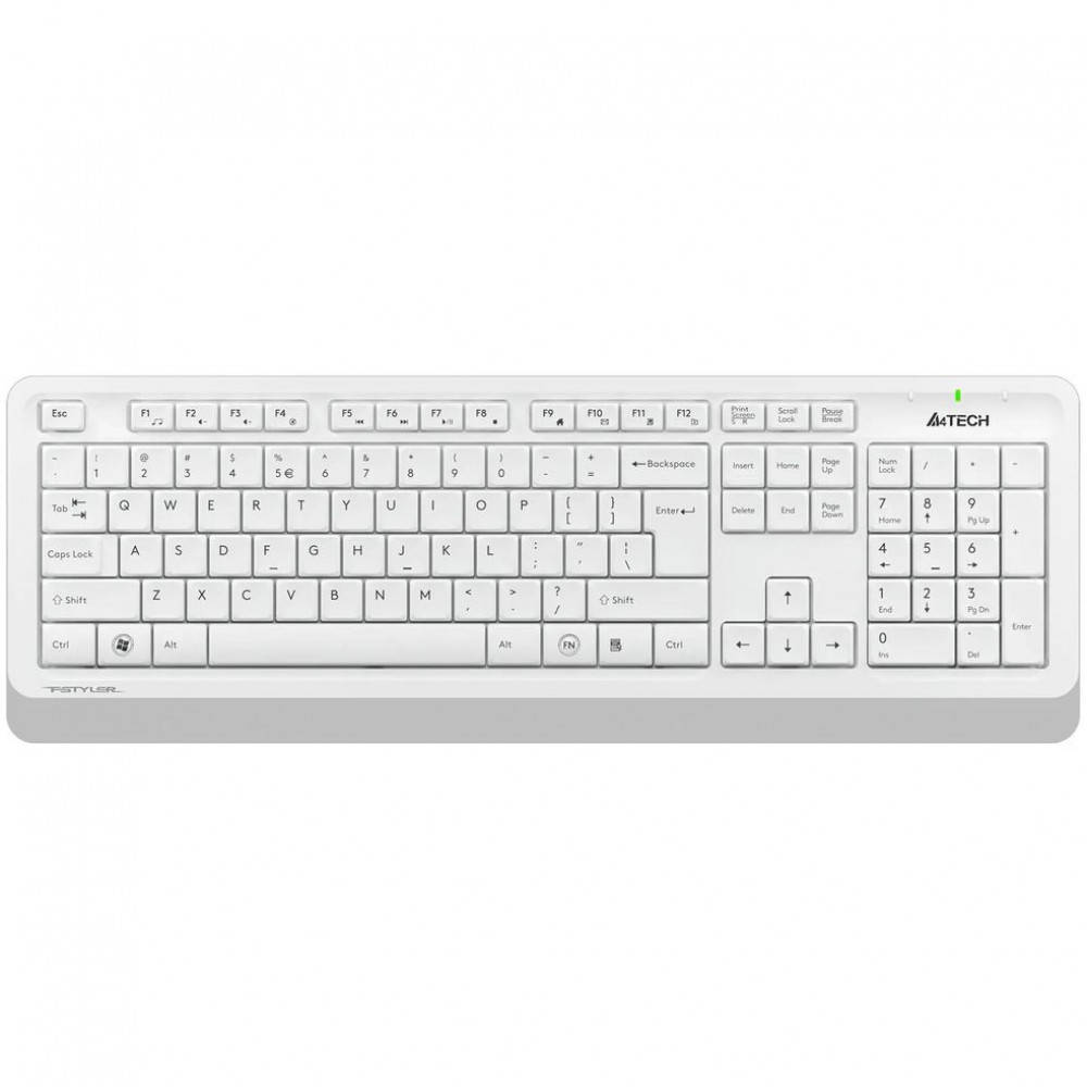 Клавиатура + мышь A4Tech Fstyler FG1010 White FG1010 WHITE - миниатюра 4