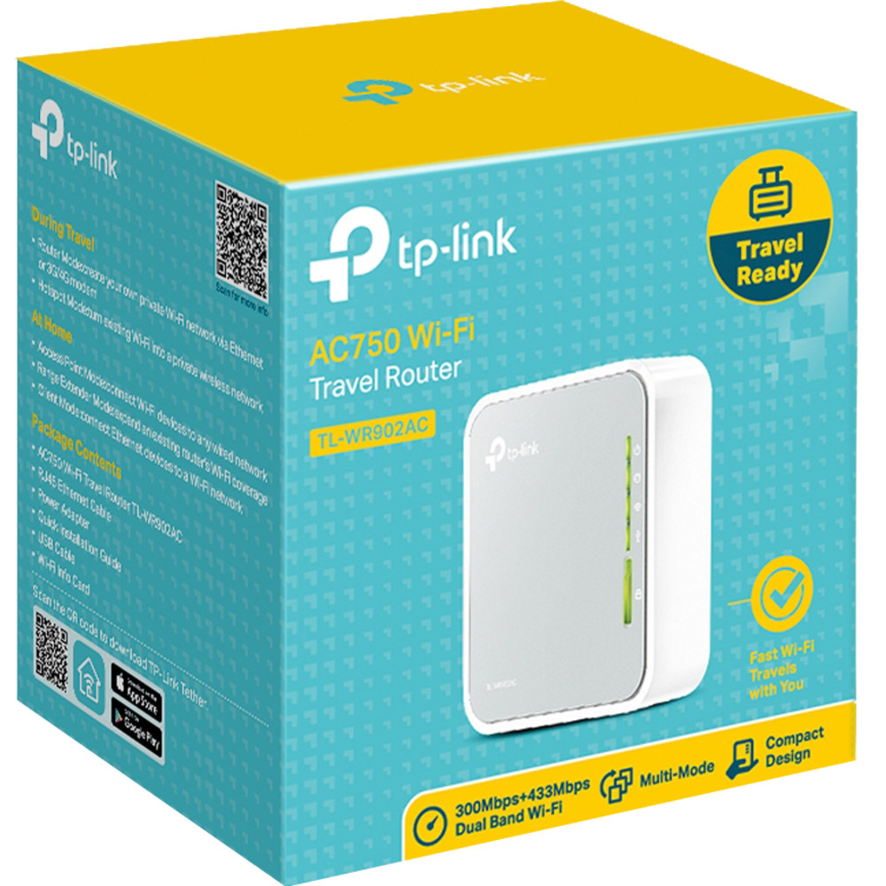 Маршрутизатор для дома TP-Link TL-WR902AC — фото товара