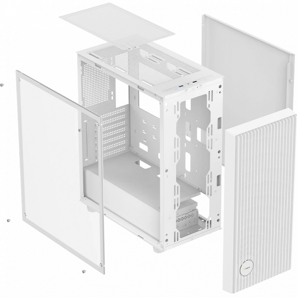 Корпус Ocypus Gamma C70 WH Gamma-C70-WHG000XX-GL Mid-Tower - миниатюра 5