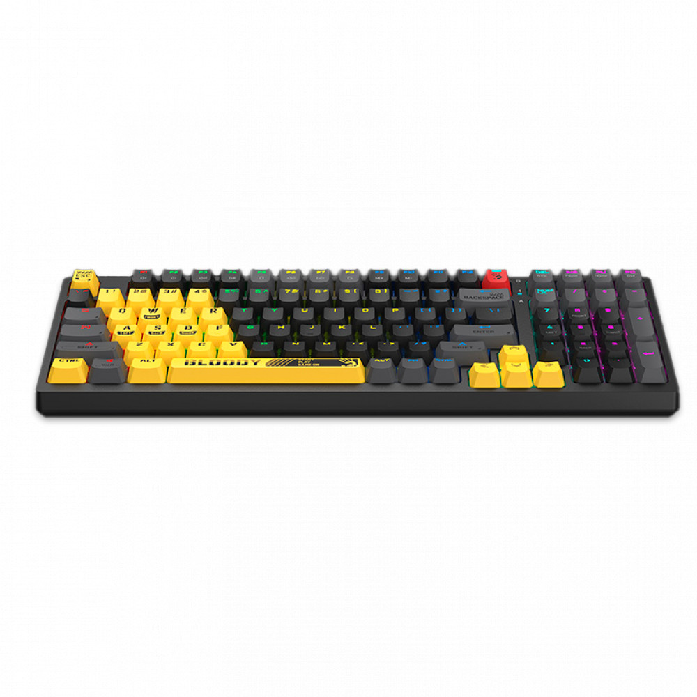 Клавиатура A4Tech S98-Lime Проводная, USB - миниатюра 3
