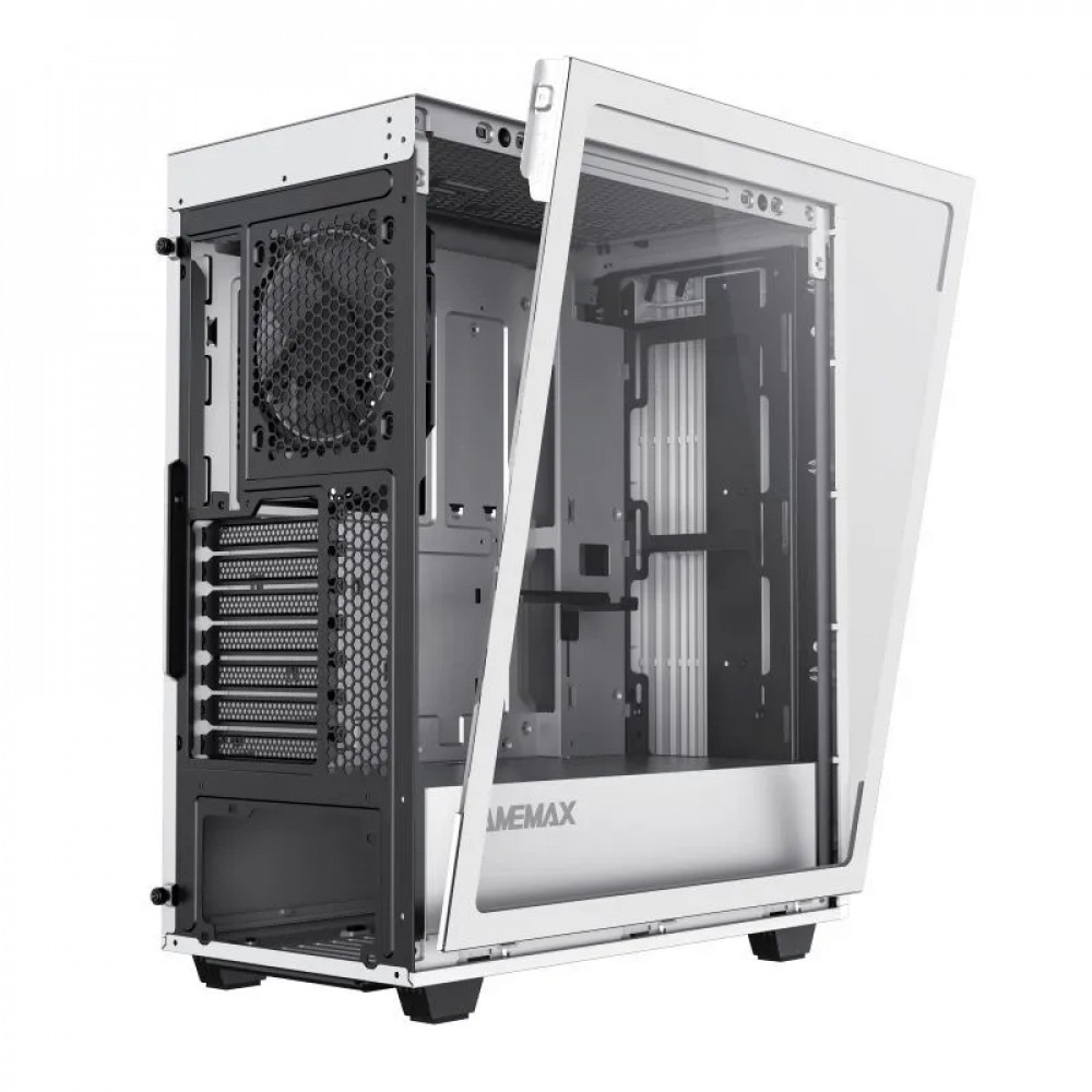 Корпус GameMax Precision White Mid-Tower - миниатюра 5