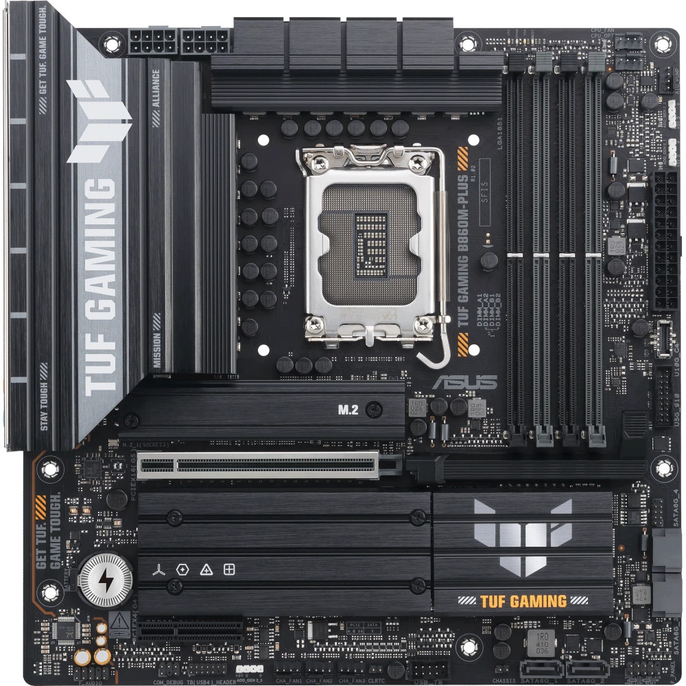 Материнская плата Asus TUF GAMING B860M-PLUS Micro-ATX, LGA 1851 — фото товара