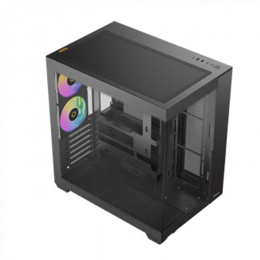 Корпус Ocypus Delta C74 BK ARGB Delta-C74-BKD200XX-GL Mid-Tower - миниатюра 3