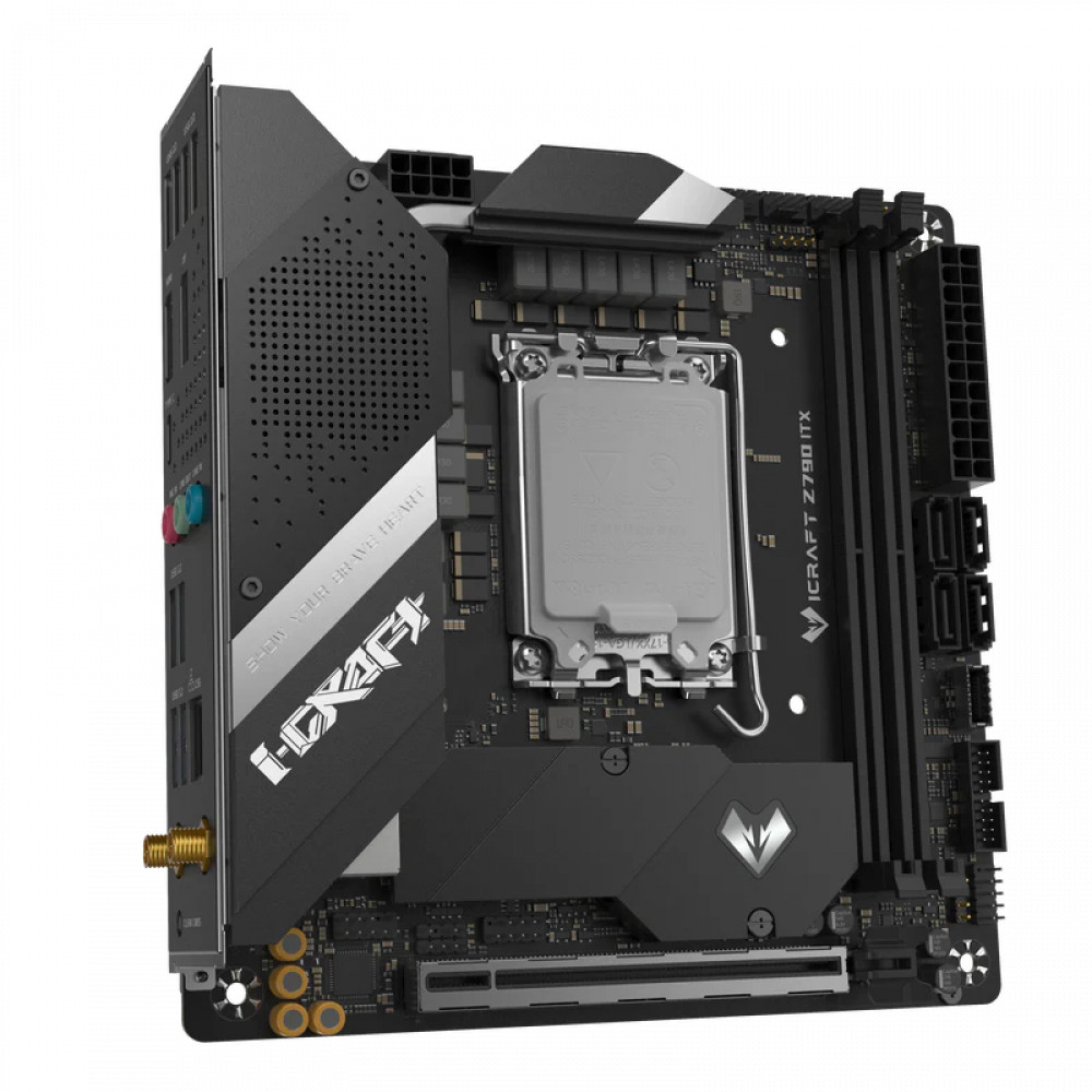 Материнская плата Maxsun iCraftZ790ITX WI-FI MS-iCraft Z790ITX WIFI Mini-ITX, LGA 1700 - миниатюра 2