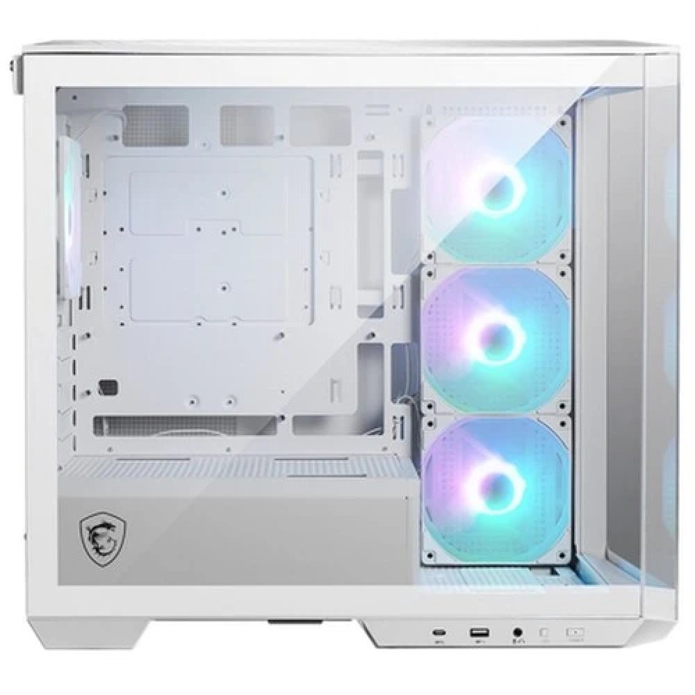 Корпус MSI MAG Pano M100R PZ White MAG PANO M100R PZ Mini-Tower - миниатюра 3