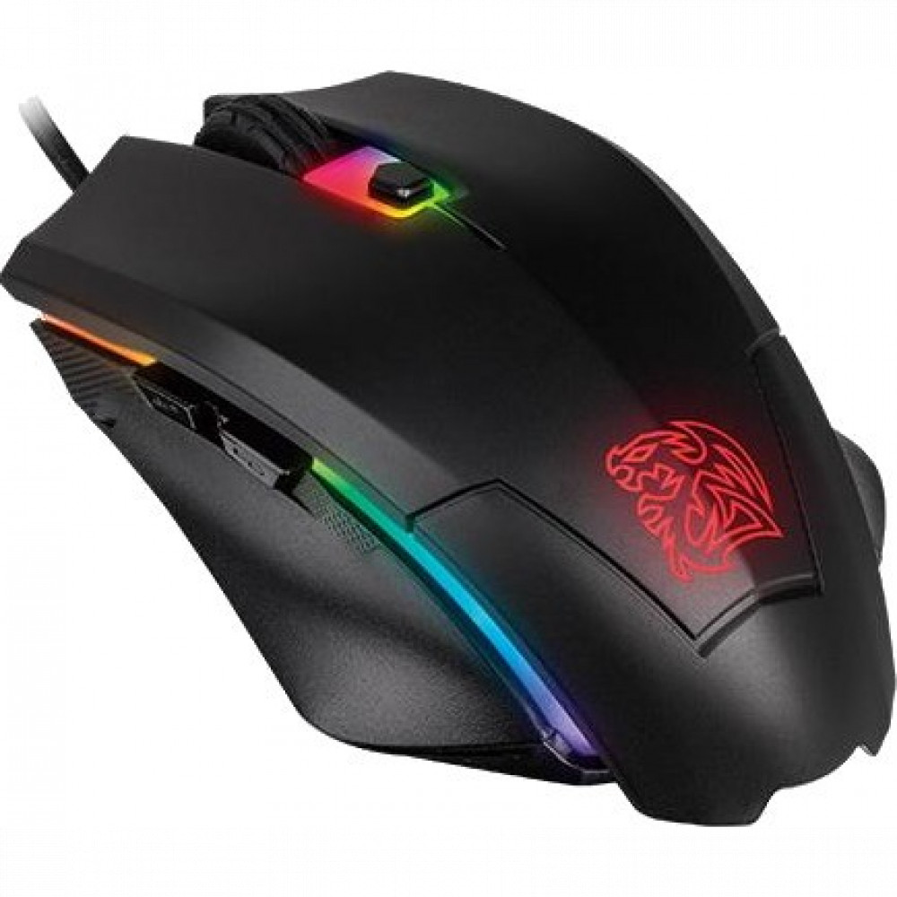 Мышь Thermaltake Tt eSports Talon Elite RGB MO-TER-WDOTBK-01 Игровые, Проводная — фото товара