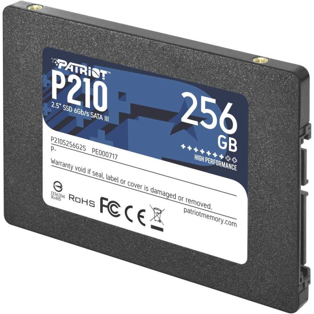 Жесткий диск Patriot P210 P210S256G25 SSD (твердотельные), 256 ГБ, 2.5 дюйма, SATA - миниатюра 3