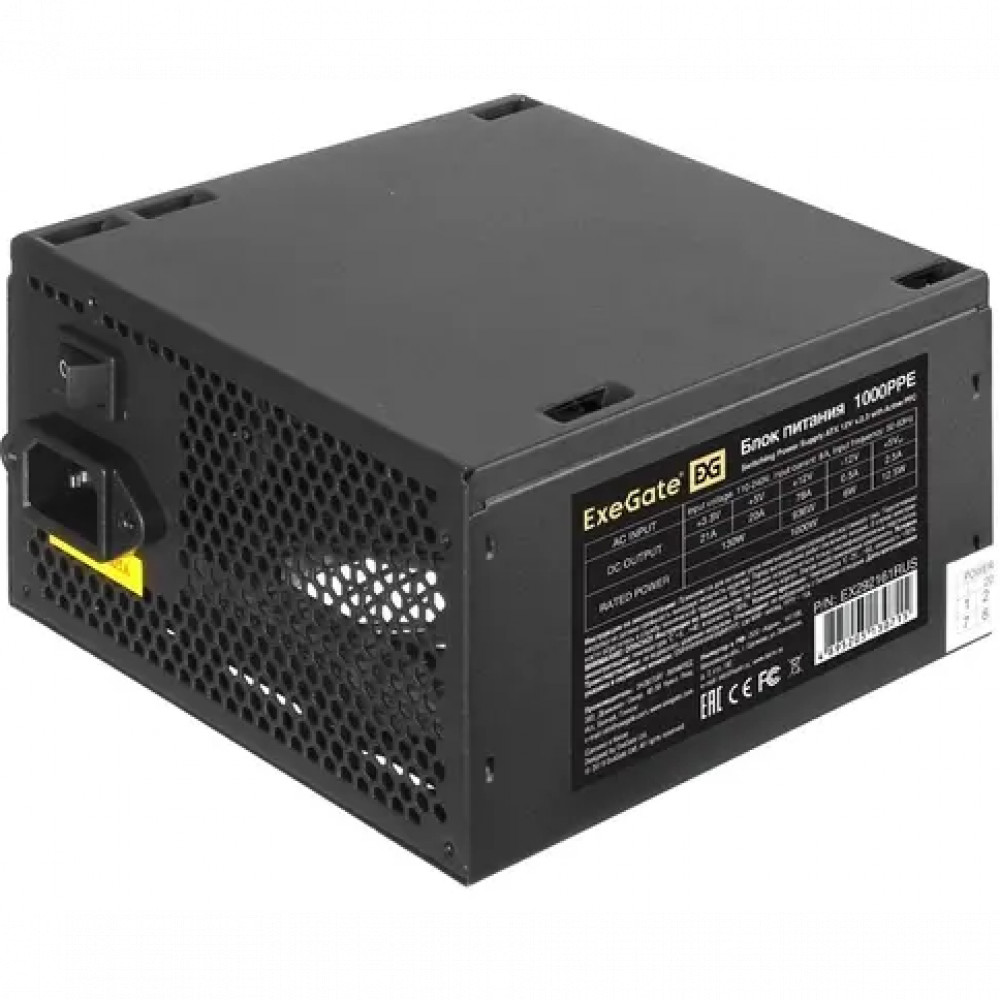 Блок питания ExeGate 1000PPE EX292161RUS 1000 Вт - миниатюра 2
