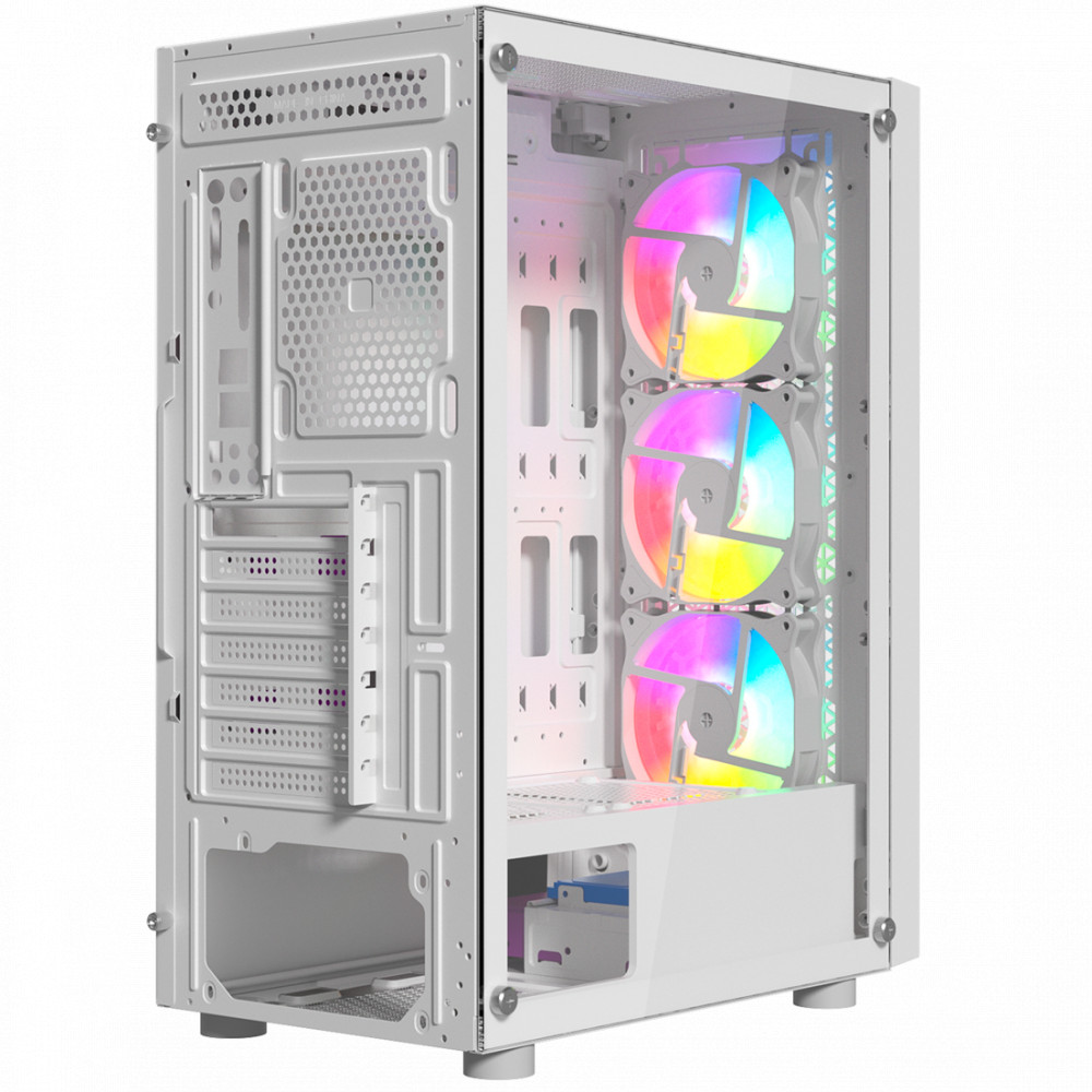 Корпус Wintek Andromeda PRO White PRO E306M-W TG Mid-Tower - миниатюра 5