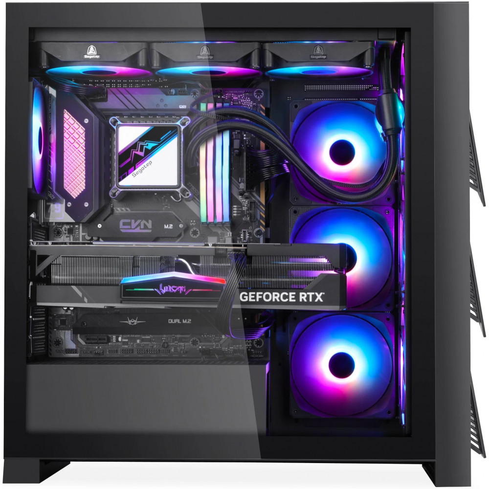 Корпус Segotep KL-Aeolus black Mid-Tower - миниатюра 2