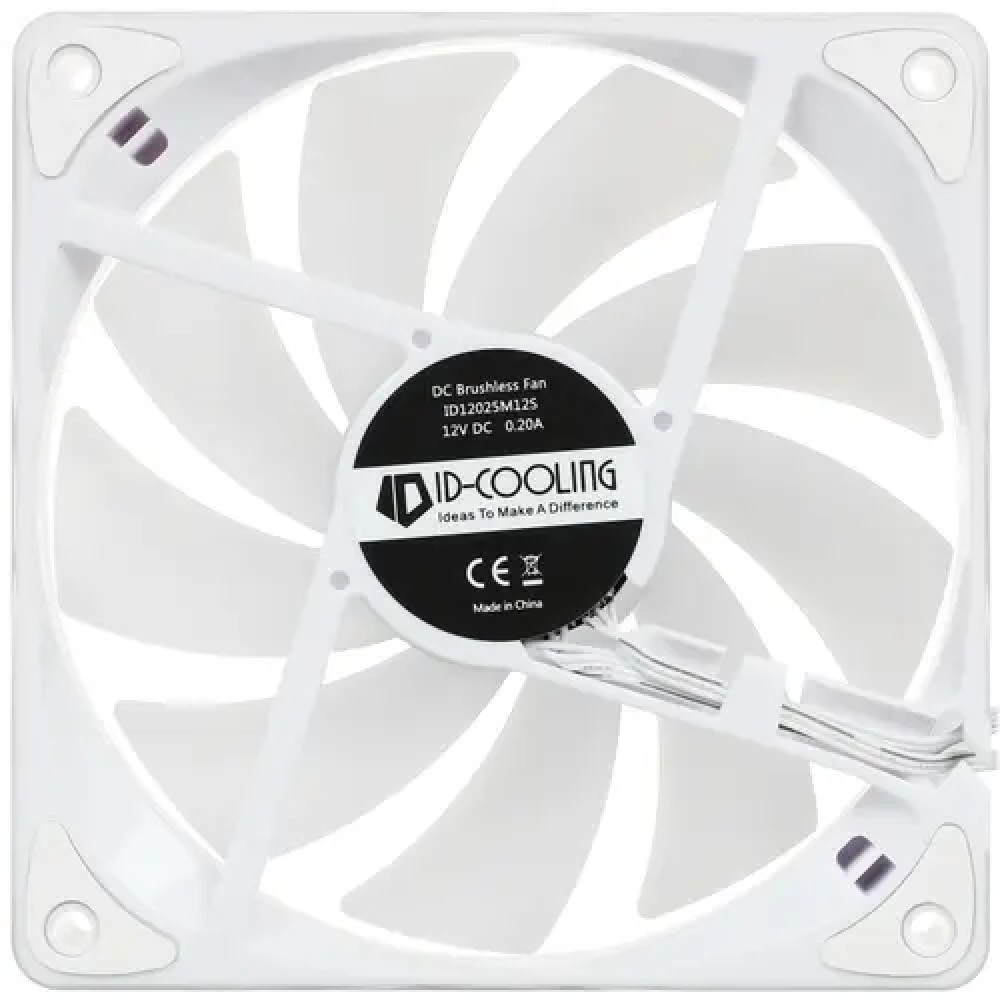 Система охлаждения ID-Cooling CRYSTAL 120 WHITE Для системного блока - миниатюра 3