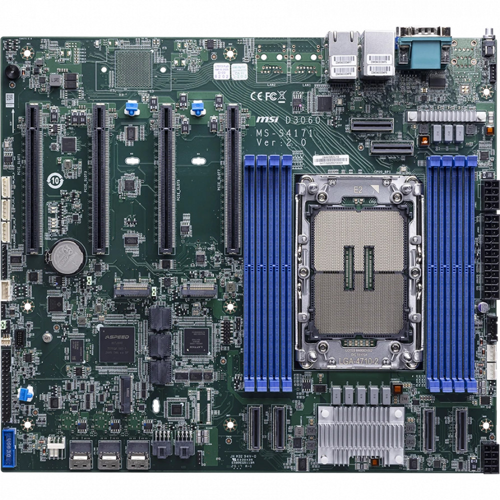 Материнская плата MSI D3060 919-S4171-07S E-ATX, LGA 4710 — фото товара