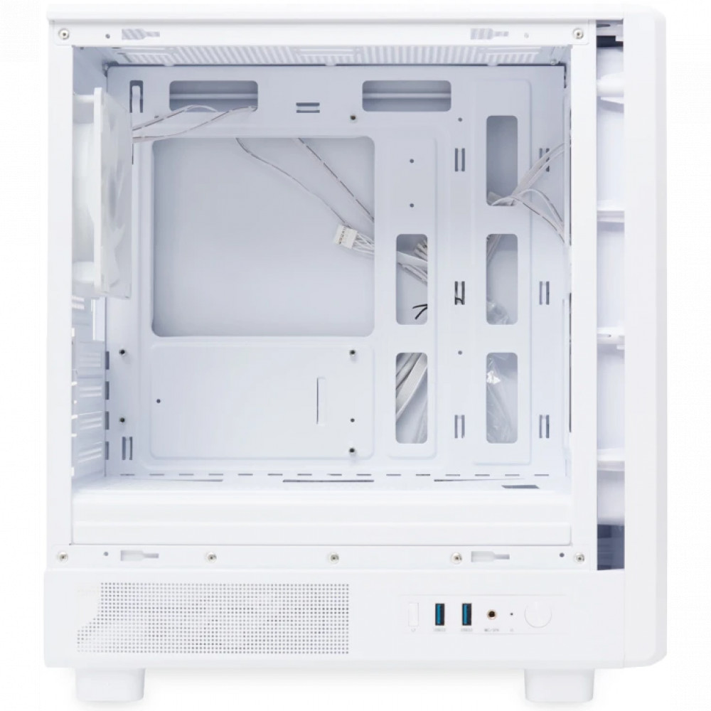 Корпус HSPD M310-TGWH-ARGB White Mini-Tower - миниатюра 3